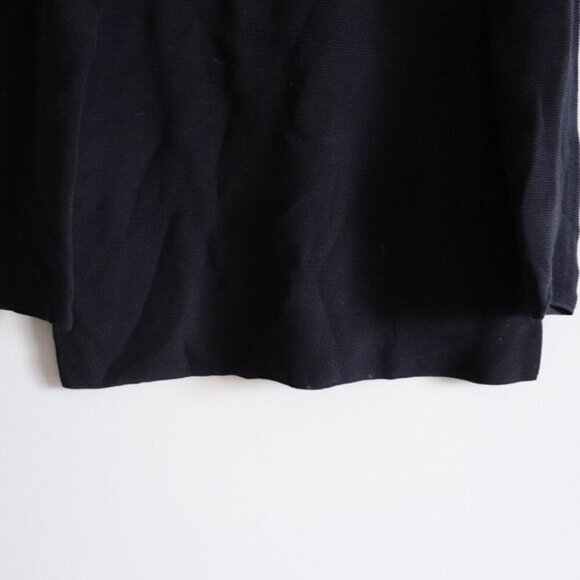 Uniqlo Men's Sz Lrg Blue V-Neck Ribbed Stretch Long Sleeve Pullover Sweater - Picture 8 of 11